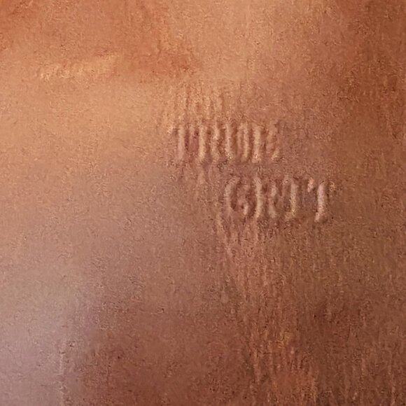 NEW TRUE GRIT BROWN LEATHER LACE UP HIGH TOP CASUAL SHOES   SIZE: 12 - Picture 10 of 12